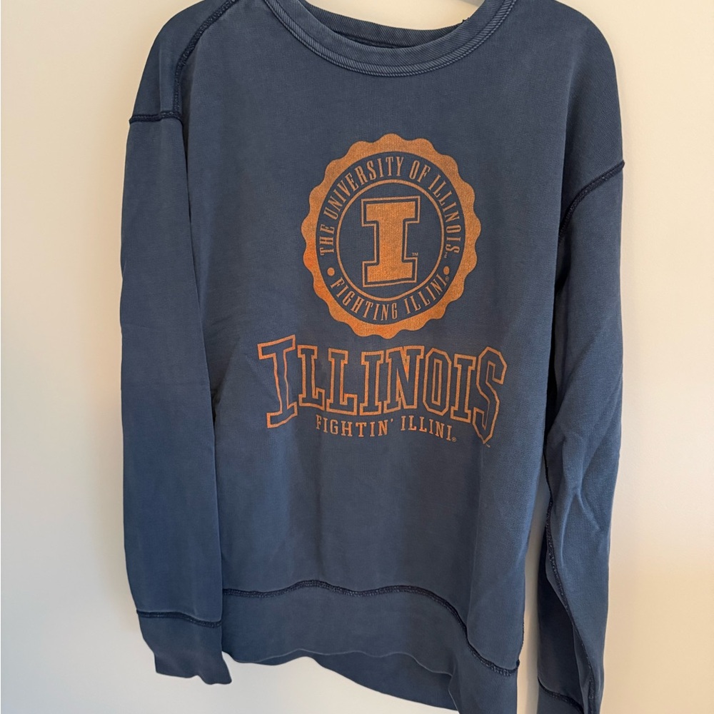 Illinois Fighting Illini Blue Sweatshirt